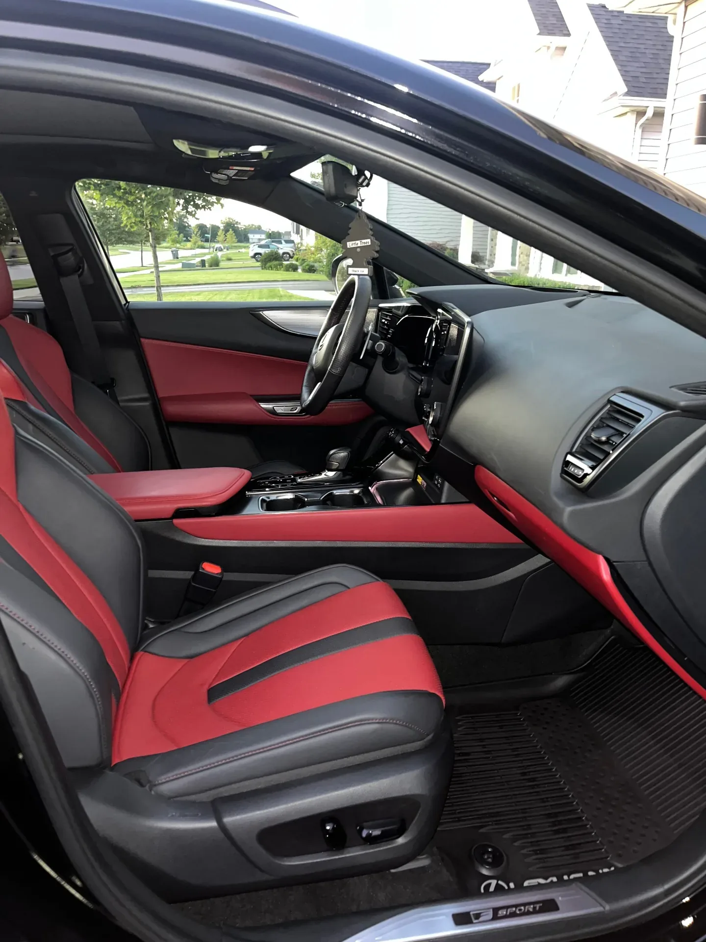Premium interior detail - Lexus IS F Sport interior